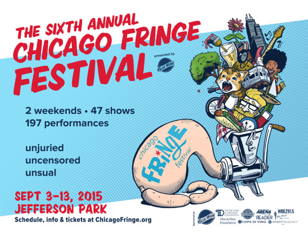 Chicago Fringe Festival 2015 Transit ad