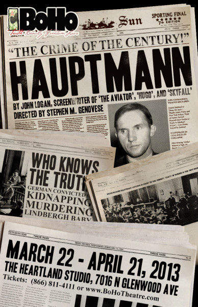 poster for BoHo Theatre's 'Hauptmann'