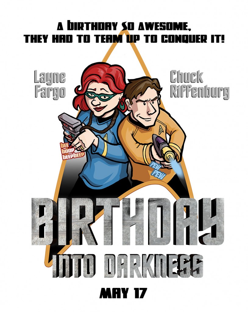 Star Trek birthday invitation