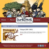 Screen cap of Dumbstruck website